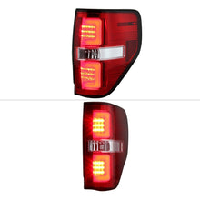 Load image into Gallery viewer, 245.51 Spyder LED Tail Lights Ford F150 (09-14) Black / Black Smoke / Chrome / Red Clear / Red Smoke - Redline360 Alternate Image