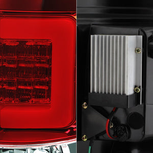 245.51 Spyder LED Tail Lights Ford F150 (09-14) Black / Black Smoke / Chrome / Red Clear / Red Smoke - Redline360