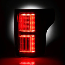 Load image into Gallery viewer, Spyder LED Tail Lights Ford F150 (18-19) [Non-Rear Blind Spot Sensor Model] Black / All Black / Black Smoke / Chrome / Red Clear - Black Alternate Image