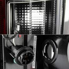 Load image into Gallery viewer, Spyder LED Tail Lights Ford F150 (18-19) [Non-Rear Blind Spot Sensor Model] Black / All Black / Black Smoke / Chrome / Red Clear - Black Alternate Image