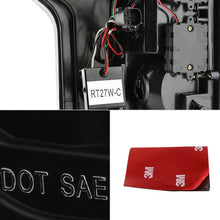 Load image into Gallery viewer, Spyder LED Tail Lights Ford F150 (18-19) [Non-Rear Blind Spot Sensor Model] Black / All Black / Black Smoke / Chrome / Red Clear - Black Alternate Image