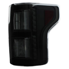 Load image into Gallery viewer, Spyder LED Tail Lights Ford F150 (18-19) [Non-Rear Blind Spot Sensor Model] Black / All Black / Black Smoke / Chrome / Red Clear - Black Alternate Image