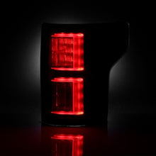 Load image into Gallery viewer, Spyder LED Tail Lights Ford F150 (18-19) [Non-Rear Blind Spot Sensor Model] Black / All Black / Black Smoke / Chrome / Red Clear - Black Alternate Image