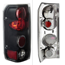 Load image into Gallery viewer, Spyder Euro Style Tail Lights Ford Bronco (1988-1996) Black / Smoke / Chrome - Black Alternate Image