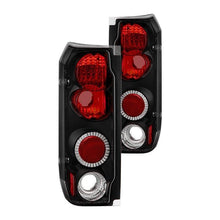 Load image into Gallery viewer, Spyder Euro Style Tail Lights Ford Bronco (1988-1996) Black / Smoke / Chrome - Black Alternate Image