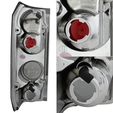 Load image into Gallery viewer, Spyder Euro Style Tail Lights Ford Bronco (1988-1996) Black / Smoke / Chrome - Black Alternate Image