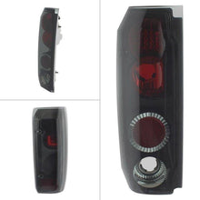 Load image into Gallery viewer, Spyder Euro Style Tail Lights Ford Bronco (1988-1996) Black / Smoke / Chrome - Black Alternate Image