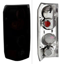 Load image into Gallery viewer, Spyder Euro Style Tail Lights Ford Bronco (1988-1996) Black / Smoke / Chrome - Black Alternate Image