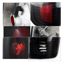 Load image into Gallery viewer, 57.10 Spyder Euro Style Tail Lights Ford F150 Styleside (97-03) Black / Black Smoke / Chrome - Redline360 Alternate Image