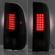 Load image into Gallery viewer, 224.10 Spyder LED Tail Lights Ford F150 Styleside (97-03) Black / Black Smoke / Chrome / Red Clear - Redline360 Alternate Image