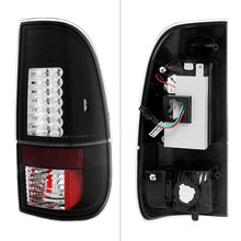 Load image into Gallery viewer, 224.10 Spyder LED Tail Lights Ford F150 Styleside (97-03) Black / Black Smoke / Chrome / Red Clear - Redline360 Alternate Image