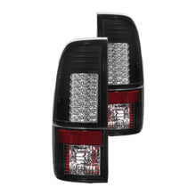 Load image into Gallery viewer, 224.10 Spyder LED Tail Lights Ford F250/F350/F450/F550 Super Duty (99-07) Black / Black Smoke / Chrome / Red Clear - Redline360 Alternate Image