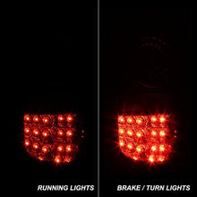 Load image into Gallery viewer, Spyder LED Tail Lights Ford F150 Flareside (1997-2003) Black / Chrome / Red Clear / Smoke - Black Alternate Image