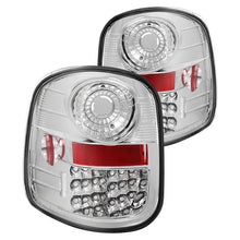 Load image into Gallery viewer, Spyder LED Tail Lights Ford F150 Flareside (1997-2003) Black / Chrome / Red Clear / Smoke - Chrome Alternate Image