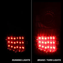 Load image into Gallery viewer, Spyder LED Tail Lights Ford F150 Flareside (1997-2003) Black / Chrome / Red Clear / Smoke - Black Alternate Image