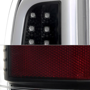 224.10 Spyder LED Tail Lights Ford F150 Styleside (97-03) Black / Black Smoke / Chrome / Red Clear - Redline360