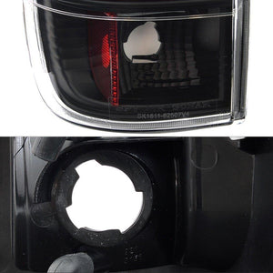 224.10 Spyder LED Tail Lights Ford F250/F350/F450/F550 Super Duty (99-07) Black / Black Smoke / Chrome / Red Clear - Redline360