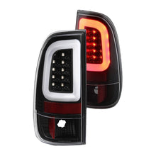 Load image into Gallery viewer, 224.10 Spyder LED Tail Lights Ford F150 Styleside (97-03) Black / Black Smoke / Chrome / Red Clear - Redline360 Alternate Image