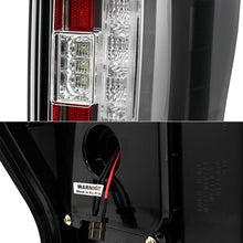 Load image into Gallery viewer, 376.83 Spyder LED Tail Lights Ford F250 Superduty (17-18) [Halogen Bulb Model Only] Black / Black Smoke / Chrome / Red Clear - Redline360 Alternate Image