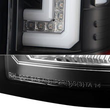 Load image into Gallery viewer, Spyder LED Tail Lights GMC Sierra (2014-2019) Black / Black Smoke / Red Clear - Black Alternate Image
