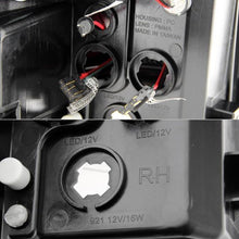 Load image into Gallery viewer, Spyder LED Tail Lights GMC Sierra (2014-2019) Black / Black Smoke / Red Clear - Black Alternate Image
