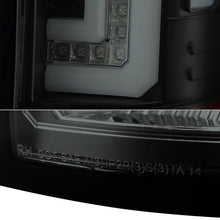 Load image into Gallery viewer, Spyder LED Tail Lights GMC Sierra (2014-2019) Black / Black Smoke / Red Clear - Black Alternate Image