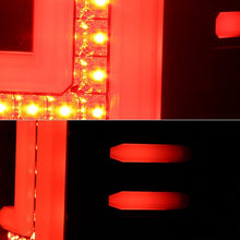 Load image into Gallery viewer, Spyder LED Tail Lights GMC Sierra (2014-2019) Black / Black Smoke / Red Clear - Black Alternate Image
