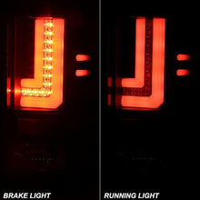 Load image into Gallery viewer, Spyder LED Tail Lights GMC Sierra (2014-2019) Black / Black Smoke / Red Clear - Black Alternate Image