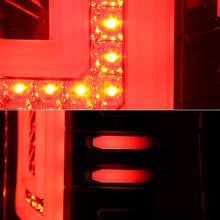Load image into Gallery viewer, Spyder LED Tail Lights GMC Sierra (2014-2019) Black / Black Smoke / Red Clear - Black Alternate Image