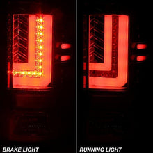 Load image into Gallery viewer, Spyder LED Tail Lights GMC Sierra (2014-2019) Black / Black Smoke / Red Clear - Black Alternate Image