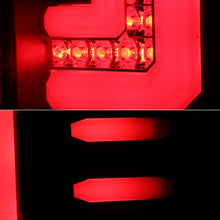 Load image into Gallery viewer, Spyder LED Tail Lights GMC Sierra [Halogen] (2016-2019) Black / Black Smoke / Red Clear - Black Alternate Image