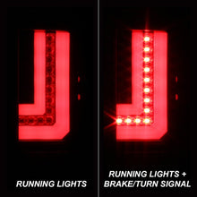 Load image into Gallery viewer, Spyder LED Tail Lights GMC Sierra [Halogen] (2016-2019) Black / Black Smoke / Red Clear - Black Alternate Image