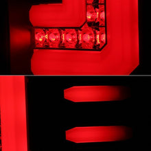 Load image into Gallery viewer, Spyder LED Tail Lights GMC Sierra [Halogen] (2016-2019) Black / Black Smoke / Red Clear - Black Alternate Image