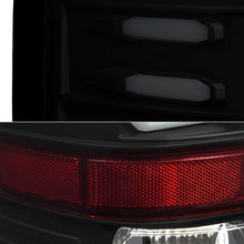 Load image into Gallery viewer, Spyder LED Tail Lights GMC Sierra [Halogen] (2016-2019) Black / Black Smoke / Red Clear - Black Alternate Image