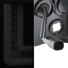 Load image into Gallery viewer, Spyder LED Tail Lights GMC Sierra [Halogen] (2016-2019) Black / Black Smoke / Red Clear - Black Alternate Image