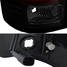 Load image into Gallery viewer, Spyder LED Tail Lights GMC Sierra [Halogen] (2016-2019) Black / Black Smoke / Red Clear - Black Alternate Image
