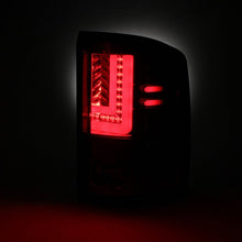 Load image into Gallery viewer, Spyder LED Tail Lights GMC Sierra [Halogen] (2016-2019) Black / Black Smoke / Red Clear - Black Alternate Image