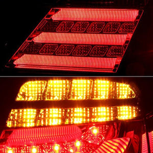 364.70 Spyder LED Tail Lights Honda Accord Sedan (2013-2015) [LED Models Only] - Black - Redline360