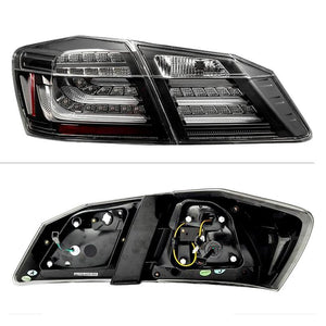 364.70 Spyder LED Tail Lights Honda Accord Sedan (2013-2015) [LED Models Only] - Black - Redline360