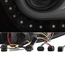 Load image into Gallery viewer, Spyder Tail Lights Honda Civic Sedan (2016-2019) LED Light Bar - Black or Black Smoke - Black Alternate Image