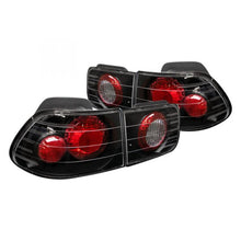 Load image into Gallery viewer, 109.19 Spyder Tail Lights Honda Civic EK Coupe (1996-2000) Black - Euro Style or Red Smoke - Crystal - Redline360 Alternate Image