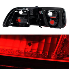 Load image into Gallery viewer, 109.19 Spyder Tail Lights Honda Civic EK Coupe (1996-2000) Black - Euro Style or Red Smoke - Crystal - Redline360 Alternate Image