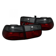 Load image into Gallery viewer, 109.19 Spyder Tail Lights Honda Civic EK Coupe (1996-2000) Black - Euro Style or Red Smoke - Crystal - Redline360 Alternate Image