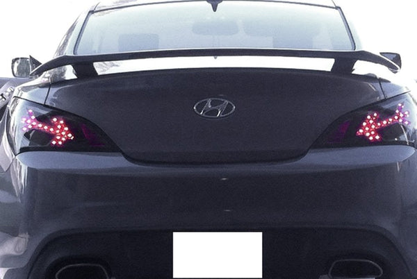 Spyder LED Tail Lights Hyundai Genesis Coupe (2010-2012) Black