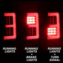 Load image into Gallery viewer, Spyder Light Bar LED Tail Light Jeep Grand Cherokee (2005-2006) Black or Smoke - Black Alternate Image