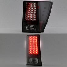 Load image into Gallery viewer, Spyder LED Tail Lights Jeep Grand Cherokee (2007-2010) Black / Red Clear / Smoke / Black Smoke - V1 / Black Alternate Image