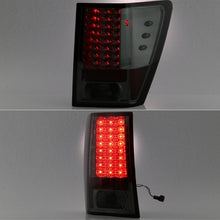 Load image into Gallery viewer, Spyder LED Tail Lights Jeep Grand Cherokee (2007-2010) Black / Red Clear / Smoke / Black Smoke - V1 / Black Alternate Image