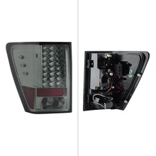 Load image into Gallery viewer, Spyder LED Tail Lights Jeep Grand Cherokee (2007-2010) Black / Red Clear / Smoke / Black Smoke - V1 / Black Alternate Image