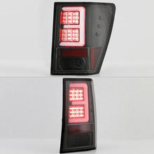 Load image into Gallery viewer, Spyder LED Tail Lights Jeep Grand Cherokee (2007-2010) Black / Red Clear / Smoke / Black Smoke - V1 / Black Alternate Image
