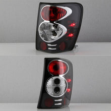 Load image into Gallery viewer, Spyder Euro Style Tail Lights Jeep Grand Cherokee (99-04) Black / Black Smoke / Chrome / Smoke - Black Alternate Image
